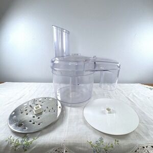 Walmart Mainstays Food Processor Replacement Parts Model 106622F Bowl Lid Blade